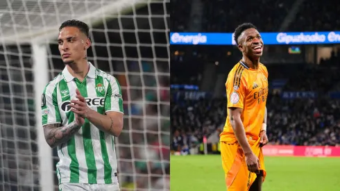 Antony e Vini Jr. vão se enfrentar em Bétis x Real Madrid
