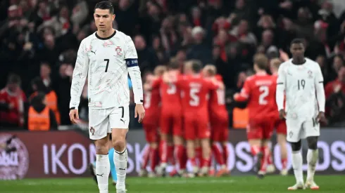 Cristiano Ronaldo lamentou muito a derrota de Portugal
