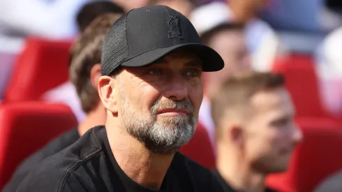Jürgen Klopp durante partida pelo Liverpool
