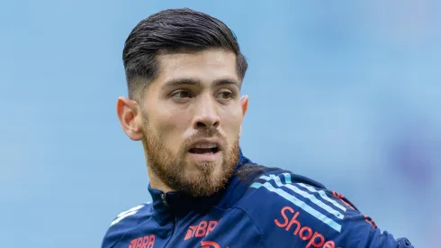 Rossi antes de partida contra o Flamengo
