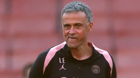 Luis Enrique, treinador do PSG

