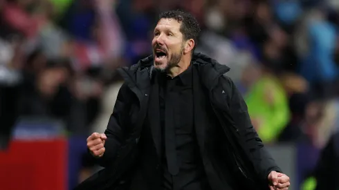 Diego Simeone, técnico do Atlético de Madrid. Clube mira contratação de artilheiro da Série A. Foto: Florencia Tan Jun
