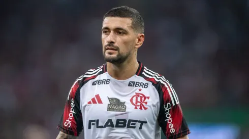 De Arrascaeta em partida do Flamengo
