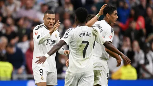 Mbappé e Vini Jr., atacantes do Real Madrid
