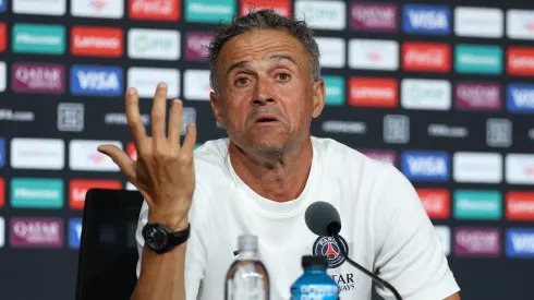 Técnico do PSG, Luis Enrique
