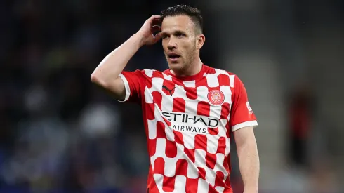 Arthur Melo em jogo do Girona

