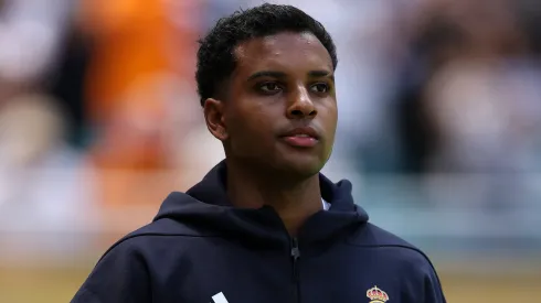 Rodrygo não se acerta com Xabi Alonso e decide deixar o Real Madrid já nesta janela. (Photo by Dan Mullan/Getty Images)
