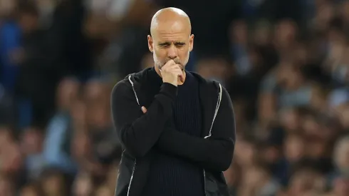 Técnico Pep Guardiola, do Manchester City (Foto Carl RecineGetty Images)
