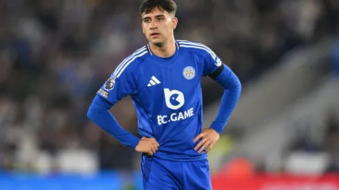 Buonanotte com a camisa do Leicester. Foto: Michael Regan
