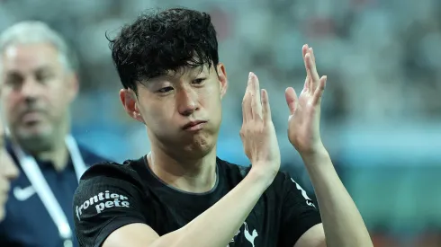 Son Heung-min após jogo do Tottenham  (Foto: Han Myung-Gu/Getty Images)
