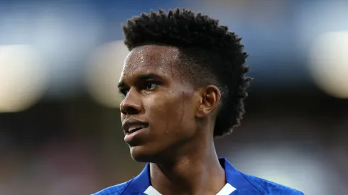Estêvão em partida do Chelsea (Foto: Eddie Keogh/Getty Images)
