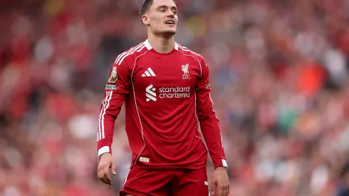 Wirtz em campo pelo Liverpool – Photo by Carl Recine/Getty Images
