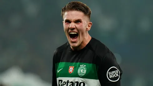Viktor Gyökeres foi eleito o melhor jogador da Liga Portugal. Foto: Gualter Fatia/Getty Images
