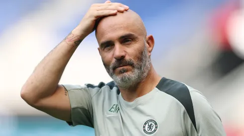 Enzo Maresca, técnico do Chelsea. (Foto: Buda Mendes/Getty Images)
