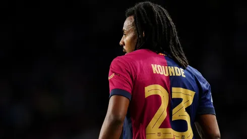 Koundé caminha para 150 jogos no Barcelona. Foto: Aitor Alcalde/Getty Images
