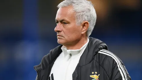 José Mourinho, técnico do Benfica – Photo by Alex Broadway/Getty Images
