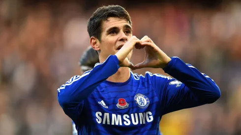 Oscar relembrou os bastidores de sua chegada ao futebol inglês. Foto: Mike Hewitt/Getty Images
