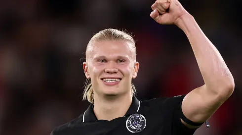 Haaland chegou a 52 gols em 50 jogos na Champions. Foto: Alex Pantling/Getty Images
