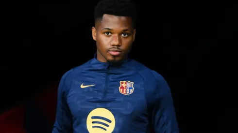 Ansu Fati com a camisa do Barcelona – Photo by David Ramos/Getty Images
