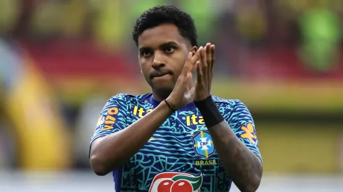 Rodrygo pela Seleção Brasileira (Foto: Wagner Meier/Getty Images)
