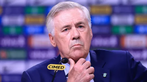 Carlo Ancelotti, da Seleção Brasileira. (Foto: Buda Mendes/Getty Images)
