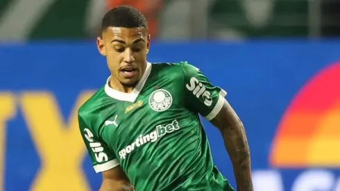 O atacante Riquelme Fillipi é destaque na base do Palmeiras (Cesar Greco/Palmeiras/by Canon)
