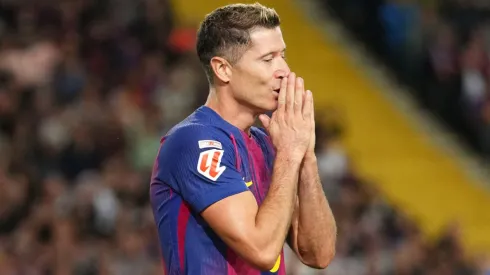 Futuro de Lewandowski no Barcelona. Foto: Juan Manuel Serrano Arce/Getty Images
