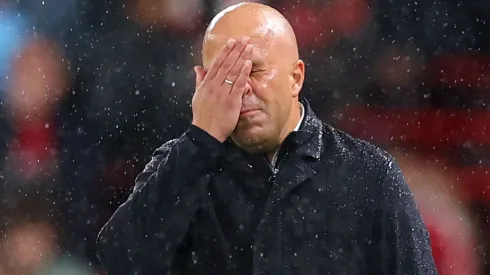 Arne Slot é técnico do Liverpool Foto: Molly Darlington/Getty Images