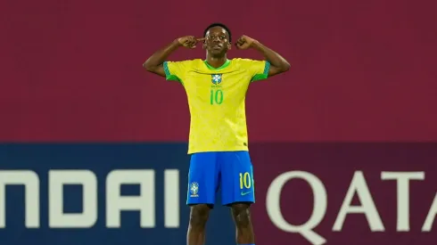 Gabriel Mec com a Seleção Brasileira sub-17 (Nelson Terme/CBF)
