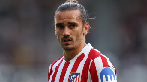 Griezmann em campo com o Atlético de Madrid. Foto: George Wood/Getty Images