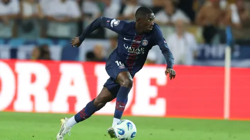 Luis Enrique monta PSG com retorno de Ousmane Dembélé em provável escalação Contra o Rennes. (Foto de Claudio Villa/Getty Images)