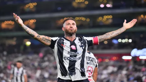 Sergio Ramos, do Monterrey, comemora gol no Campeonato Mexicano – Azael Rodriguez/Getty Images