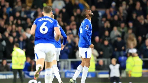 Beto festeja golo pelo Everton frente ao Fulham. Foto: Imago
