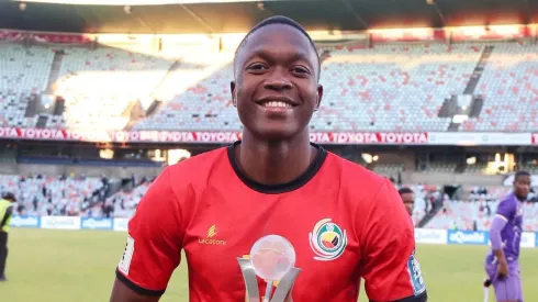 Abdala destacou-se na vitória de Moçambique sobre a África do Sul. Foto: FMF
