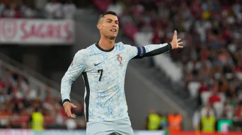 Cristiano Ronaldo em ação pela Liga das Nações. Foto: Imago
