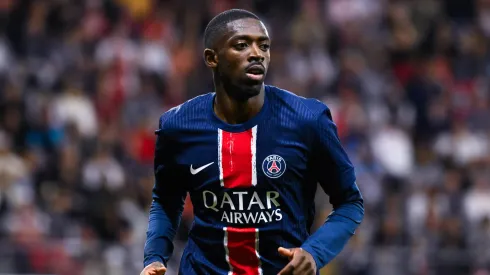 Ousmane Dembélé em ação pelo PSG. Foto: Imago
