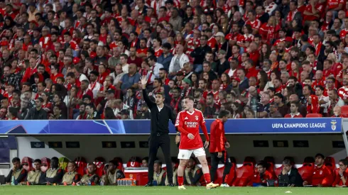 Bruno Lage, treinador do Benfica. Foto: Imago
