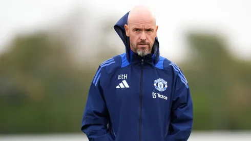 Erik ten Hag, treinador do Manchester United. Foto: Imago
