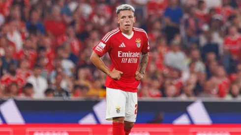 Gianluca Prestianni em ação pelo Benfica. Foto: Imago
