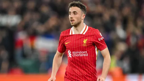 Diogo Jota vira baixa no Liverpool. Foto: Imago
