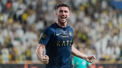 Laporte marcou o golo da vitória do Al-Nassr. Foto: Imago.
