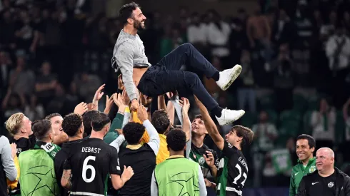 A despedida de Rúben Amorim de Alvalade. Foto: Imago.
