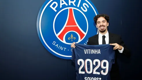 Vitinha renova com o PSG. Foto: PSG
