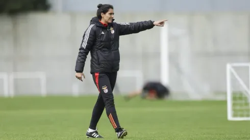 Filipa Patão, treinadora principal do clube encarnado. Foto: SL Benfica
