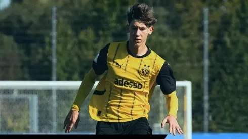 Diego Castel-Branco, o novo jovem reforço do Benfica. Foto: Borussia Dortmund
