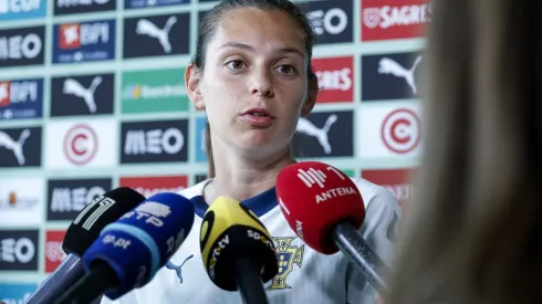 Andreia Faria, jogadora do Benfica. Foto: FPF
