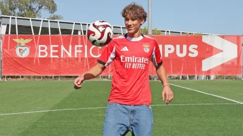 Diego Castel-Branco, reforço do Benfica. Foto: SL Benfica
