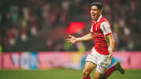 Fran Navarro fez o golo da vitória em SC Braga x Levski Sofia. Foto: SC Braga
