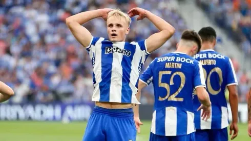 Victor Froholdt fez o golo de FC Porto x Atlético Madrid. Foto: FC Porto
