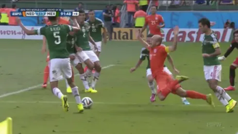 Arjen Robben Admits To Diving In Mexico World Cup Game